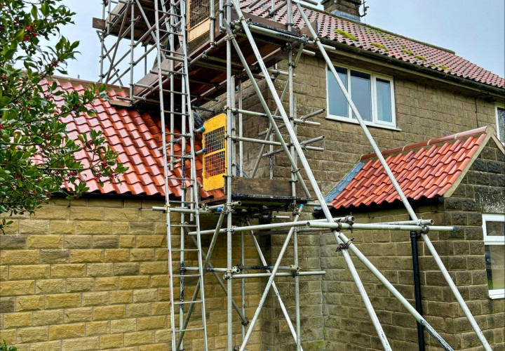 Gable repointing, Stape - Residential 1